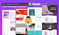 design branded shopify store using shrine and debutify theme
