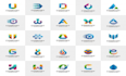 design luxury signature logo branding kit and brand identity