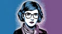 create a portrait print linocut