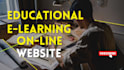create educational website school college elearning online course website