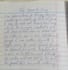 handwriting notes and letters