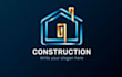 draw architecture and interior logo design