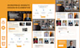 create wordpress landing page design or wordpress websites