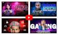 make gaming youtube thumbnail design