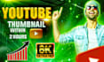 design attractive eye catchy youtube thumbnail