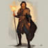 create a dnd character art and dnd character art