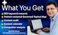 create healthcare SEO content plan for doctors and clinics