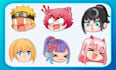 custom emote and sticker for twitch or discord