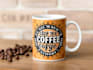 design an eyecatching custom coffee mug