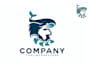 design awesome fisherman logo