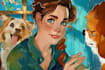 make a portrait in disney cartoon art for you