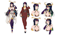 create anime character sheet