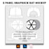 make a blank hat mockup template