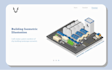create 2d isometric illustration design