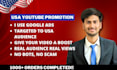 do youtube video promotion in USA
