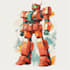 create a mecha robot art of your choice