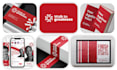 design a full visual identity from logo to brand guidelines