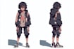 draw anime style character full body
