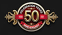 create professional anniversary logo