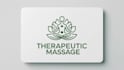 do make an modern massage therapy logo
