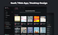 do professional saas design web UI and desktop application UI UX design in figma