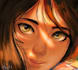 draw a cute aesthetic portrait avatar