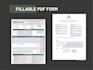 make fillable PDF forms, advanced digital form with calculation and javascript