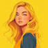 turn you in a yellow cartoon character