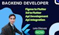 work as figma to flutter convertor, xd to flutter and develop flutter apps