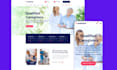 design education, elearning, nursing website with responsive
