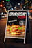 design high quality food banners, rollups and restaurant signage