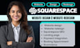 squarespace website design squarespace website redesign square website design