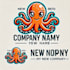 do make creative octopus mascot logo design with express delivery