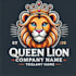 do make queen lion mascot logo design with unlimited review
