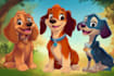 draw lovely disney cartoon pet portrait