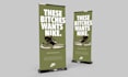 design roll up, retractable, pull up banner for your event