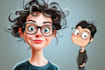 create bighead cartoon caricature from your photo
