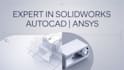 do 2d, 3d mechanical engineering drawings and design on solidworks, cad, ansys