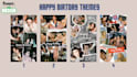 custom birthday memory collage design