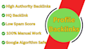 high da SEO profile backlinks