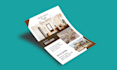 create stunning print ready flyer, handout or real estate business flyer