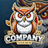 do make owl mascot logo design with 1 day delivery