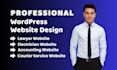build roofing construction plumbing cleaning website