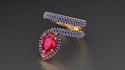 design jewelry cad design and render it