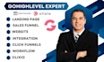 migrate clixio landing page website sales funnel to gohighlevel clickfunnels