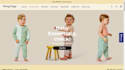 design sleek baby store website baby clothing website toys shopify dropshipping