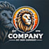 do make lion mascot logo design with business