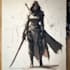 draw a fantasy character design and dnd character art