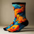 create beautiful socks design