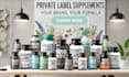 private label shopify store, supplement store, supplement website, store
